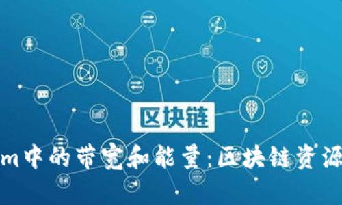 理解Tokenim中的带宽和能量:区块链资源的使用策略